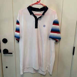 Mens XXL GFore golf polo